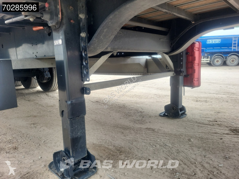 Krone Hardwood Lift Axle semi-trailer