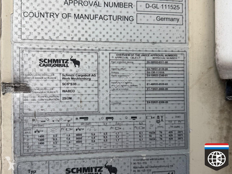 Félpótkocsi Schmitz Cargobull N/A THERMO KING...