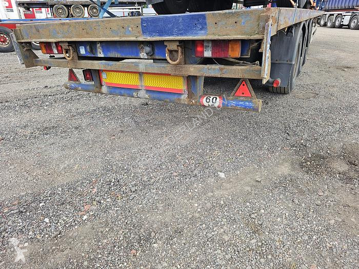 Semiremorca Pacton 3 AXLE FLATBED TRAILER BPW DRUM