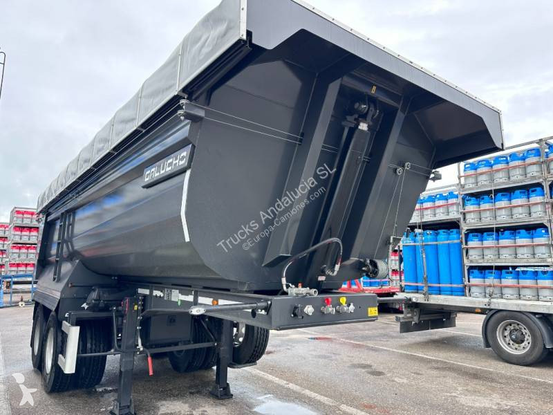 Semitrailer Galucho Bañera - 2 ejes - Ofrecemos...