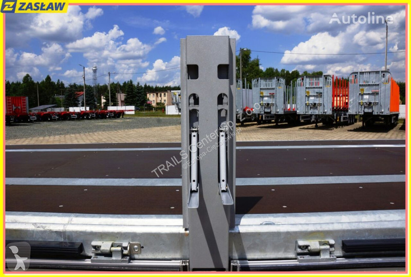 نصف مقطورة Zasław ALU sides 800 mm. HEAVY...
