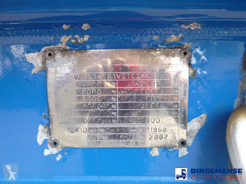 Semiremorca Feldbinder Powder tank alu 63 m3 /...