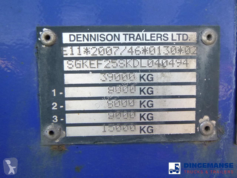 نصف مقطورة Dennison Stack - 3 x container...