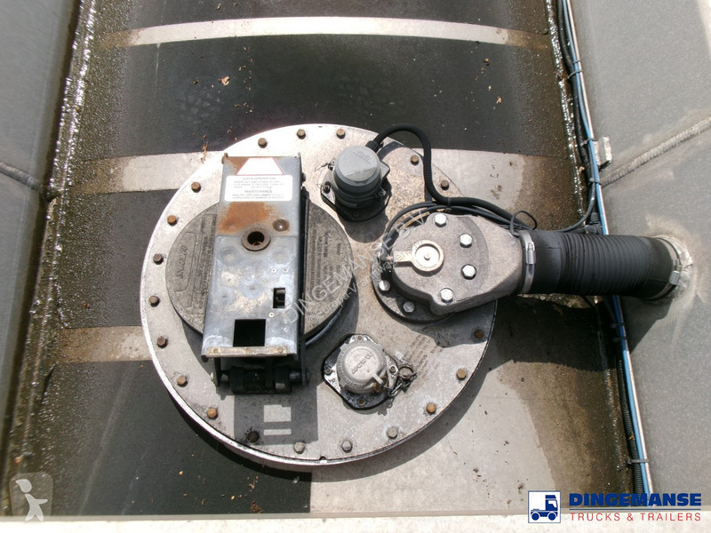 Semirimorchio  Fuel tank alu 42.8 m3 / 6 comp +...