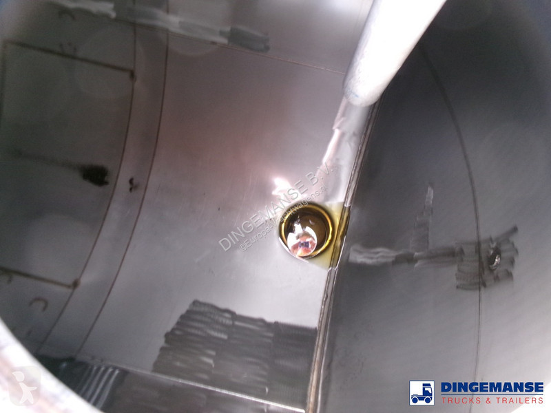 Semiremorca Magyar Heavy oil tank inox 37 m3 /...