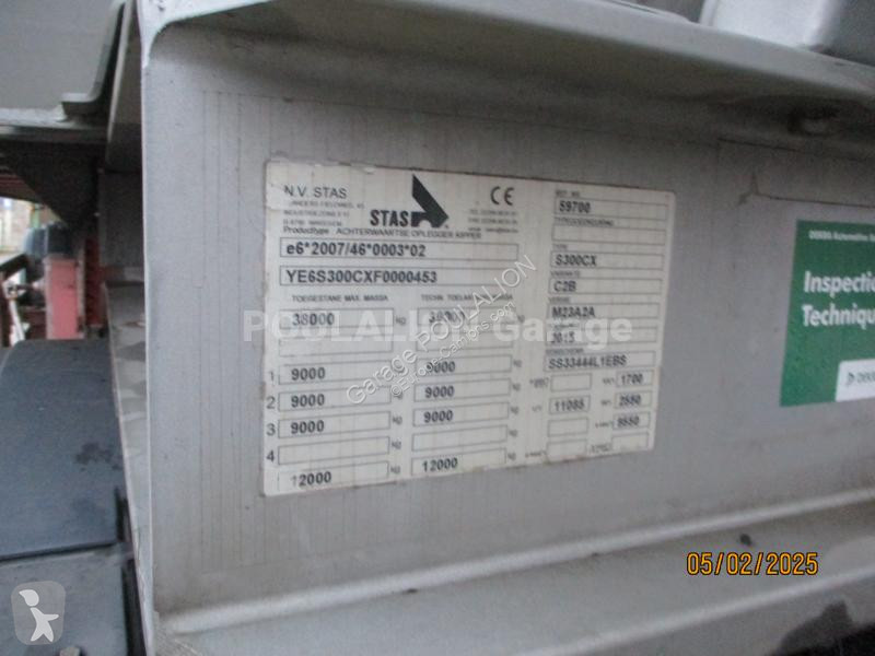 Semitrailer Stas CEREALIERE 52m3 S300CX
