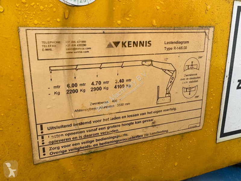 Oplegger Floor Flo-17-36S2 + Kennis Type 14.000...