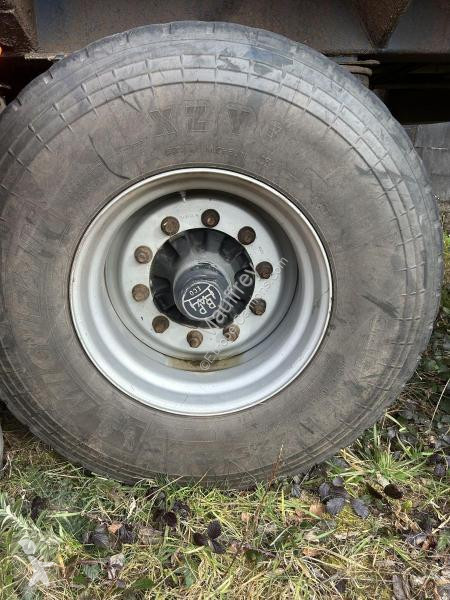 Semitrailer Diebolt  grue avec grappin rotatif