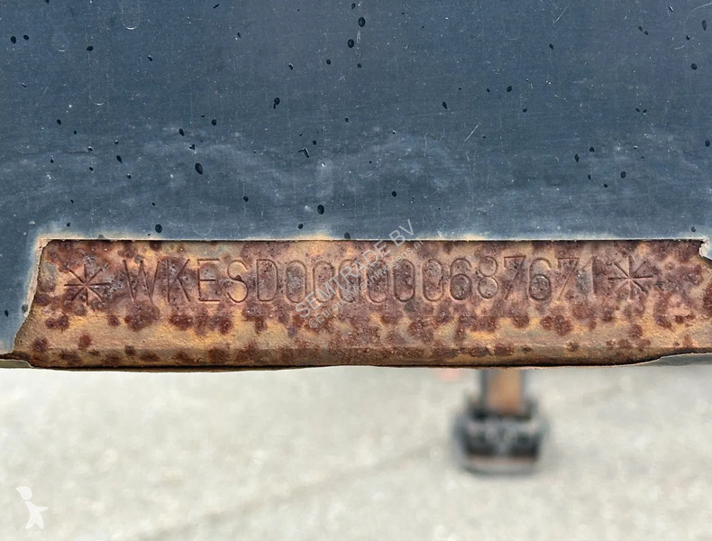Semi remorque Krone BACK SLIDER LIFT AXLE...