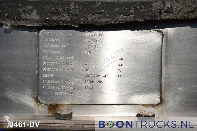 Oplegger Burg BPO 12-27 Z TANK | 32,8 M³ * 3...