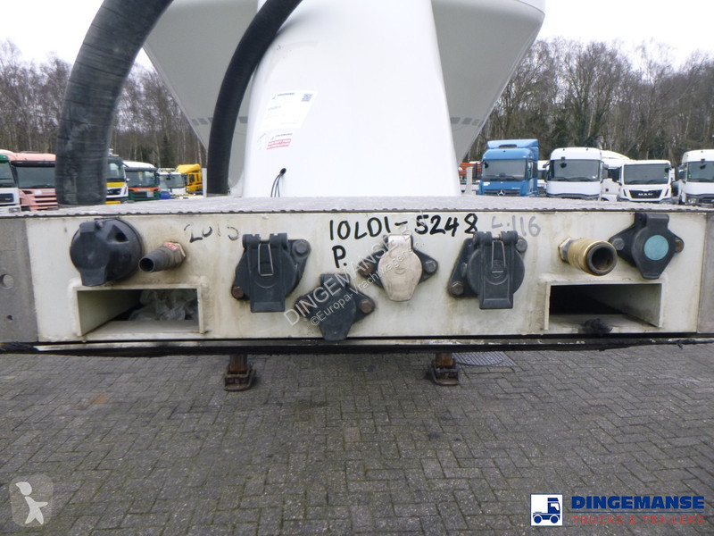 Semiremorca Feldbinder Powder tank alu 50 m3 /...