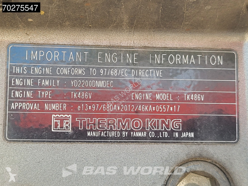 Semirimorchio Krone Thermo King SLXi 300...