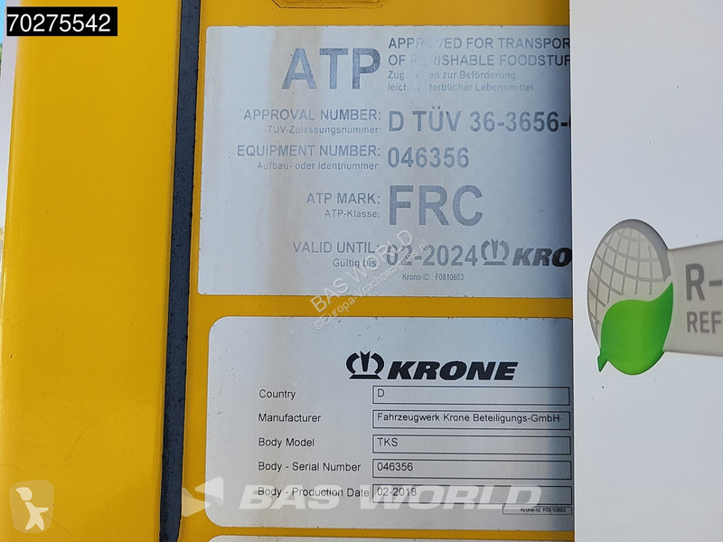 Semi reboque Krone Thermo King SLXi 300...