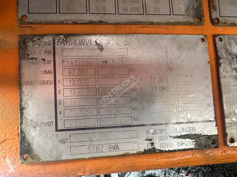 Semiremorca Faymonville STBZ-6VA ,3 METER...