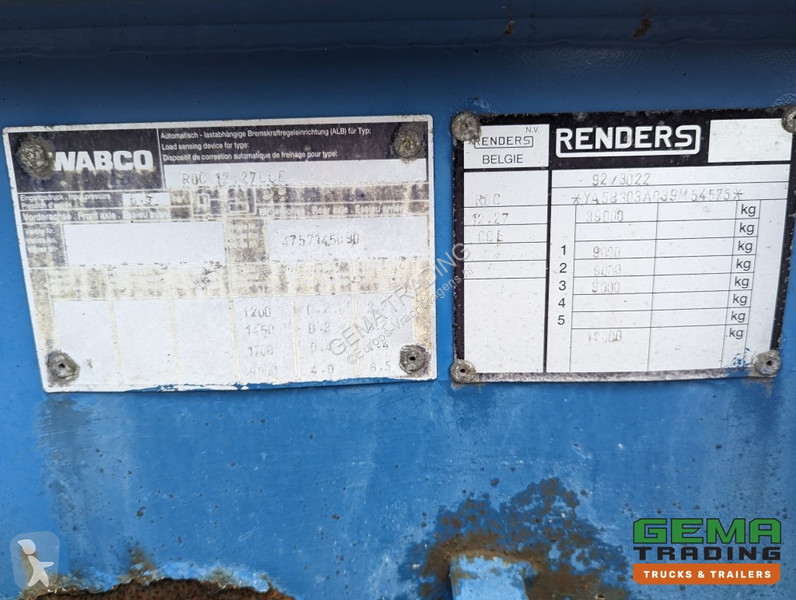 Semitrailer Renders ROC 12.27 CC 3-Assen MB-...