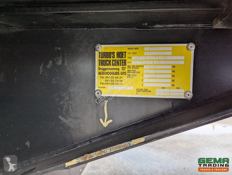 Oplegger Latre OPF/1SA/19/00 1-Axle Office...