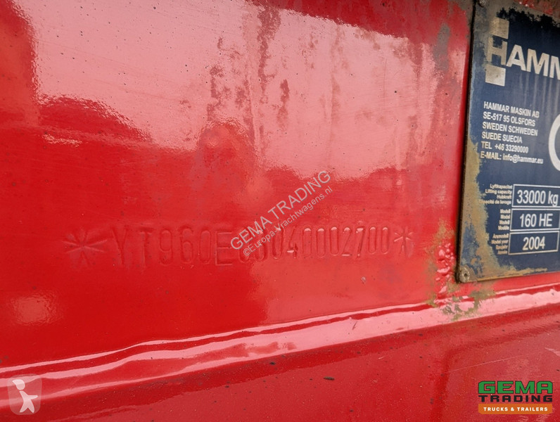 Semiremorca Hammar 160 HE 3-Axles - SideLoader...
