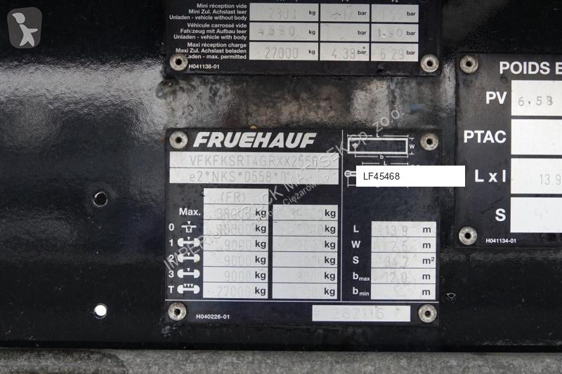 Semitrailer Fruehauf FIRANKA / MEGA / LOW DECK...