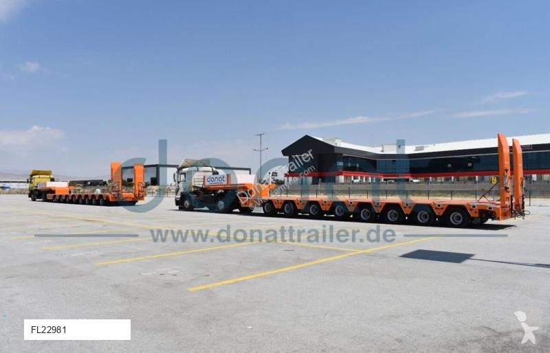 Semiremorca Donat 8 axle lowbed with hydraulic...