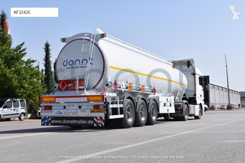 Semi reboque Donat Aluminum Fuel Tanker with...