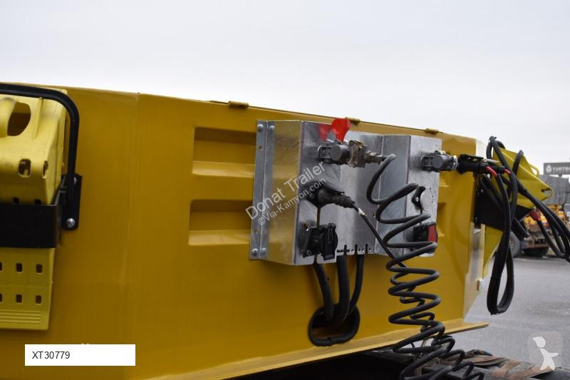 Oplegger Donat Front loading hydraulic lowbed