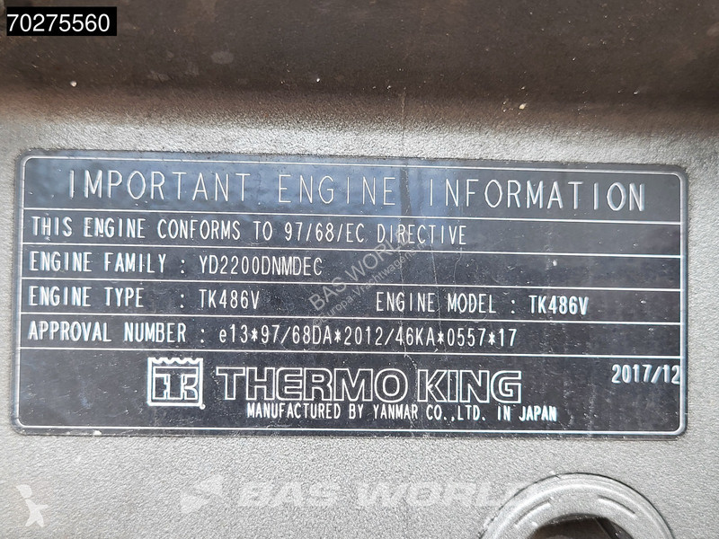 Semi reboque Krone Thermo King SLXi 300...