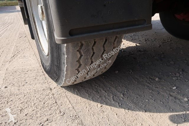 Oplegger Renders Baustoffpritsche Rollkran...