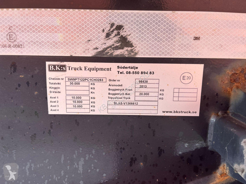 Semi reboque CMT PT 12-20 BOX L=6105 mm