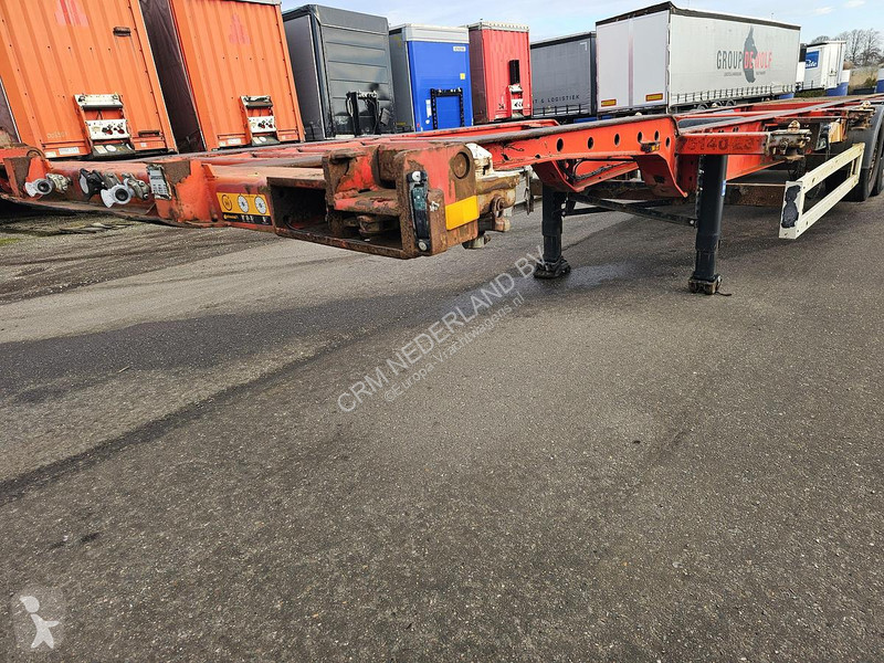 نصف مقطورة Krone 27| FIXED CHASSIS | SAF DISC....