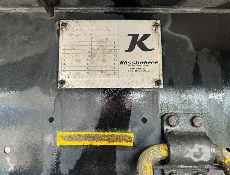 نصف مقطورة Kässbohrer MAXIMA DRUM BRAKES...
