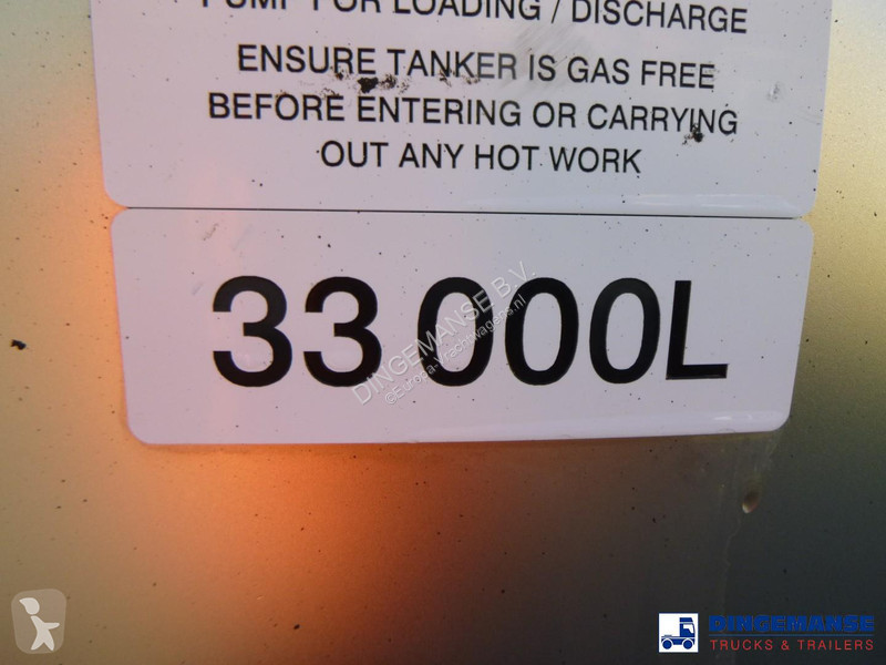 نصف مقطورة Crossland Vacuum tank alu 33.4 m3 /...