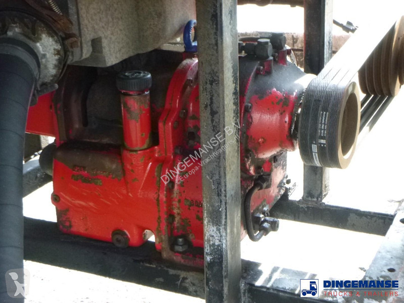 نصف مقطورة Feldbinder Powder tank alu 40 m3 / 1...