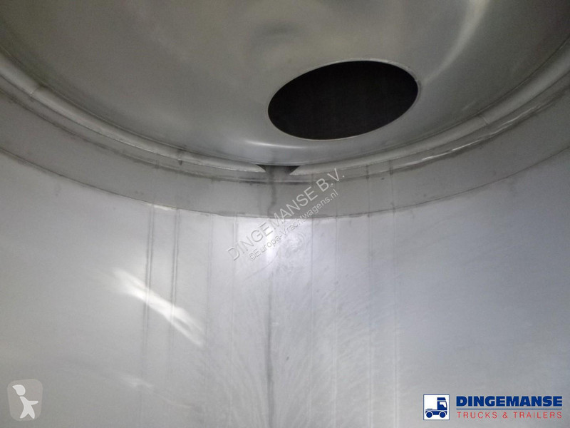Félpótkocsi  Chemical tank inox 37.5 m3 / 1...
