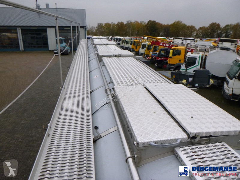 نصف مقطورة Van Hool Food tank inox 62 m3 / 3 comp
