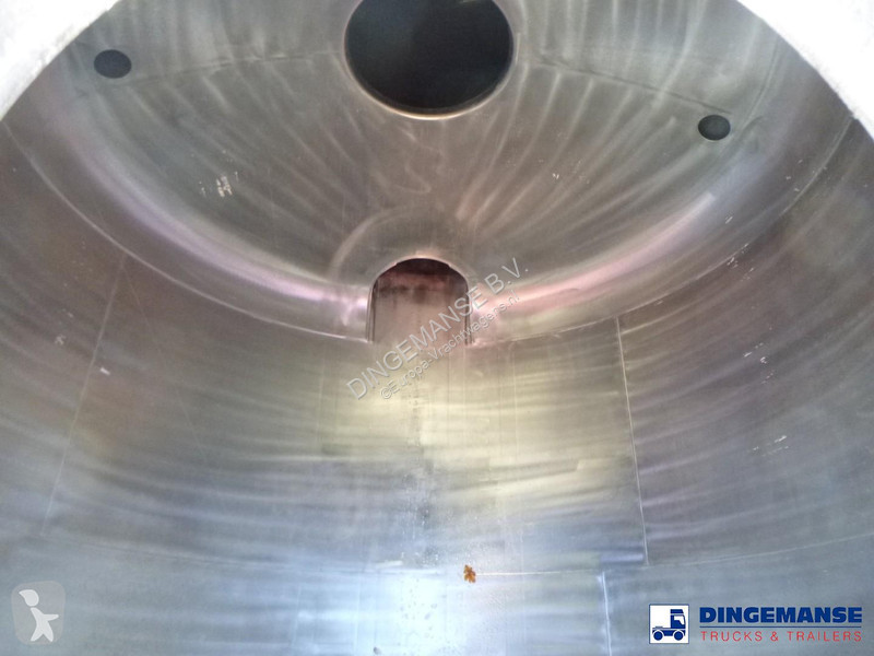 نصف مقطورة LAG Chemical tank inox 37.5 m3 / 1 comp