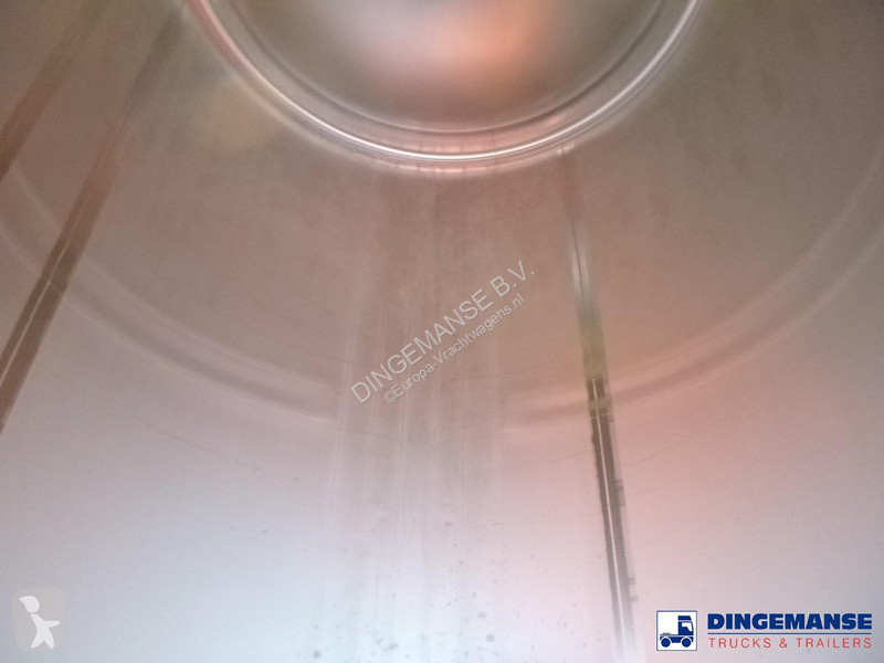 نصف مقطورة LAG Food tank inox 32m3 / 3 comp +...