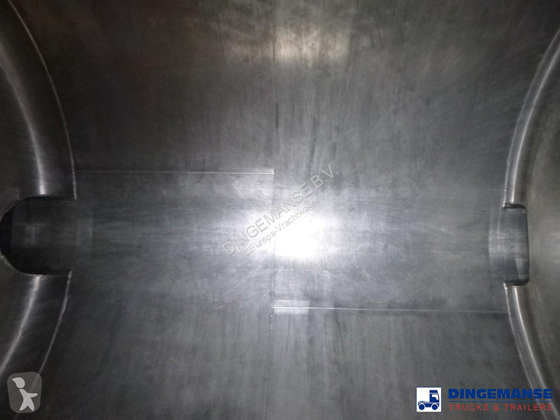 نصف مقطورة Burg Chemical tank inox L4BH 30 m3 /...