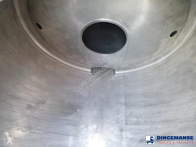 نصف مقطورة Burg Chemical tank inox L4BH 30 m3 /...