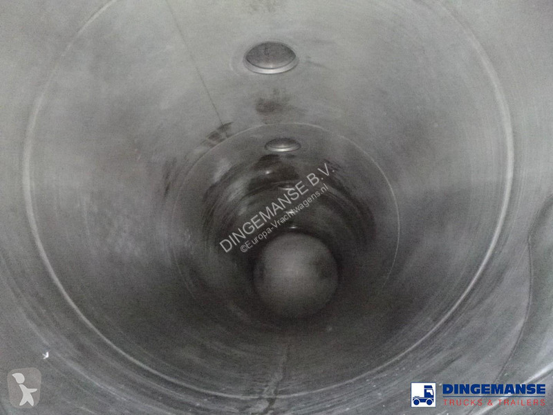 نصف مقطورة Feldbinder Powder tank alu 63 m3...