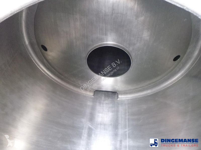 نصف مقطورة Burg Chemical tank inox L4BH 30 m3 /...