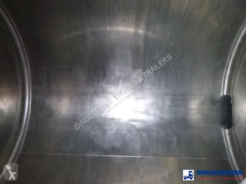 نصف مقطورة Burg Chemical tank inox L4BH 32.5 m3...