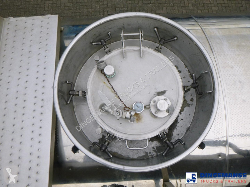 نصف مقطورة Magyar Chemical tank inox L4BH 32.9...