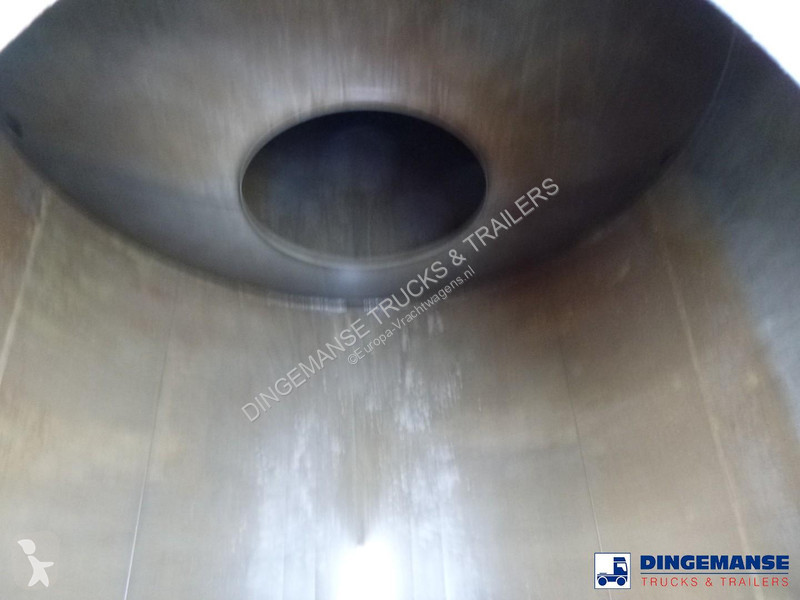نصف مقطورة Magyar Chemical tank inox L4BH 33 m3...