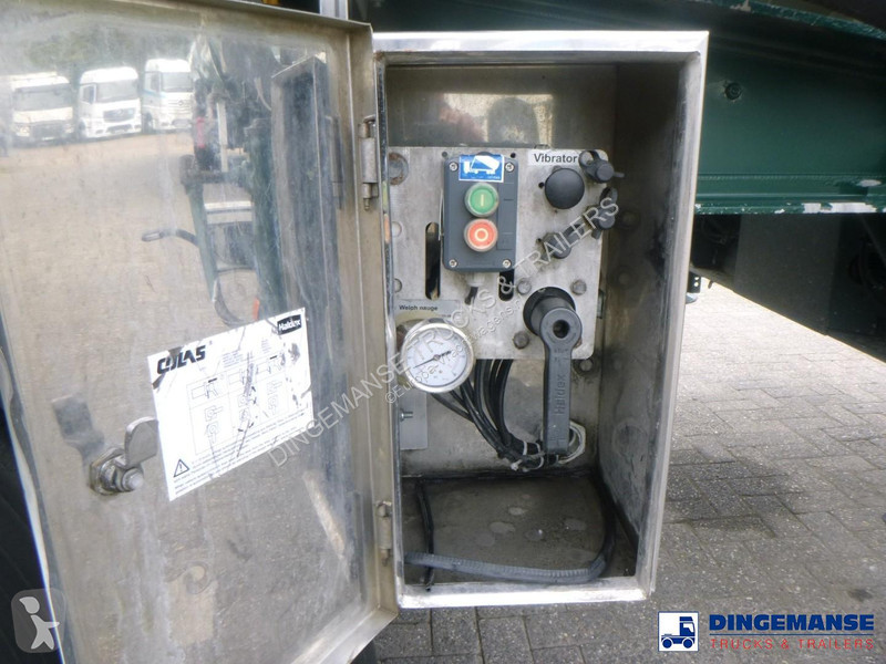 نصف مقطورة Feldbinder Powder tank alu 60 m3...