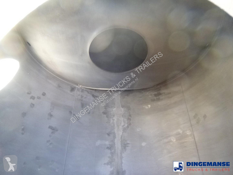 Félpótkocsi Magyar Chemical tank inox L4BH 33.3...
