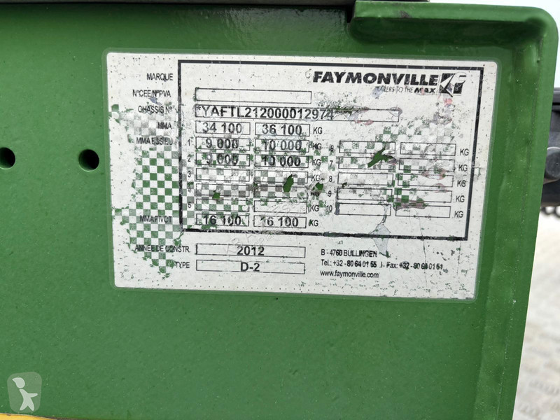 Náves na prepravu strojov Faymonville STBZ-4VA...