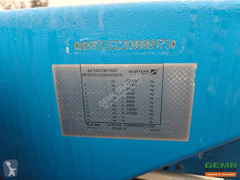 نصف مقطورة D-TEC Combitrailer S-Line CT-5...