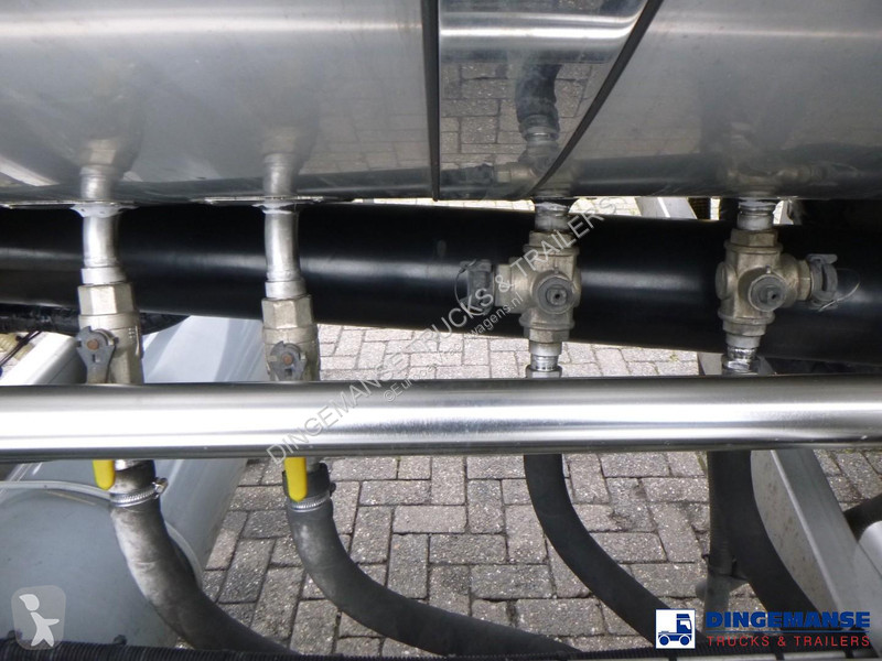 نصف مقطورة Van Hool Food tank inox 36 m3 / 4...