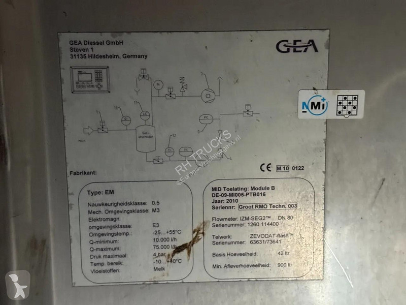 Oplegger Burg O-3-45T 3 AXLE - SAF - 2 AXLE...