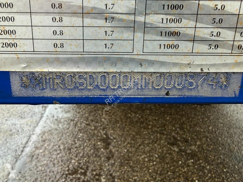 نصف مقطورة Nooteboom -73-04 V UITSCHUIFBAAR